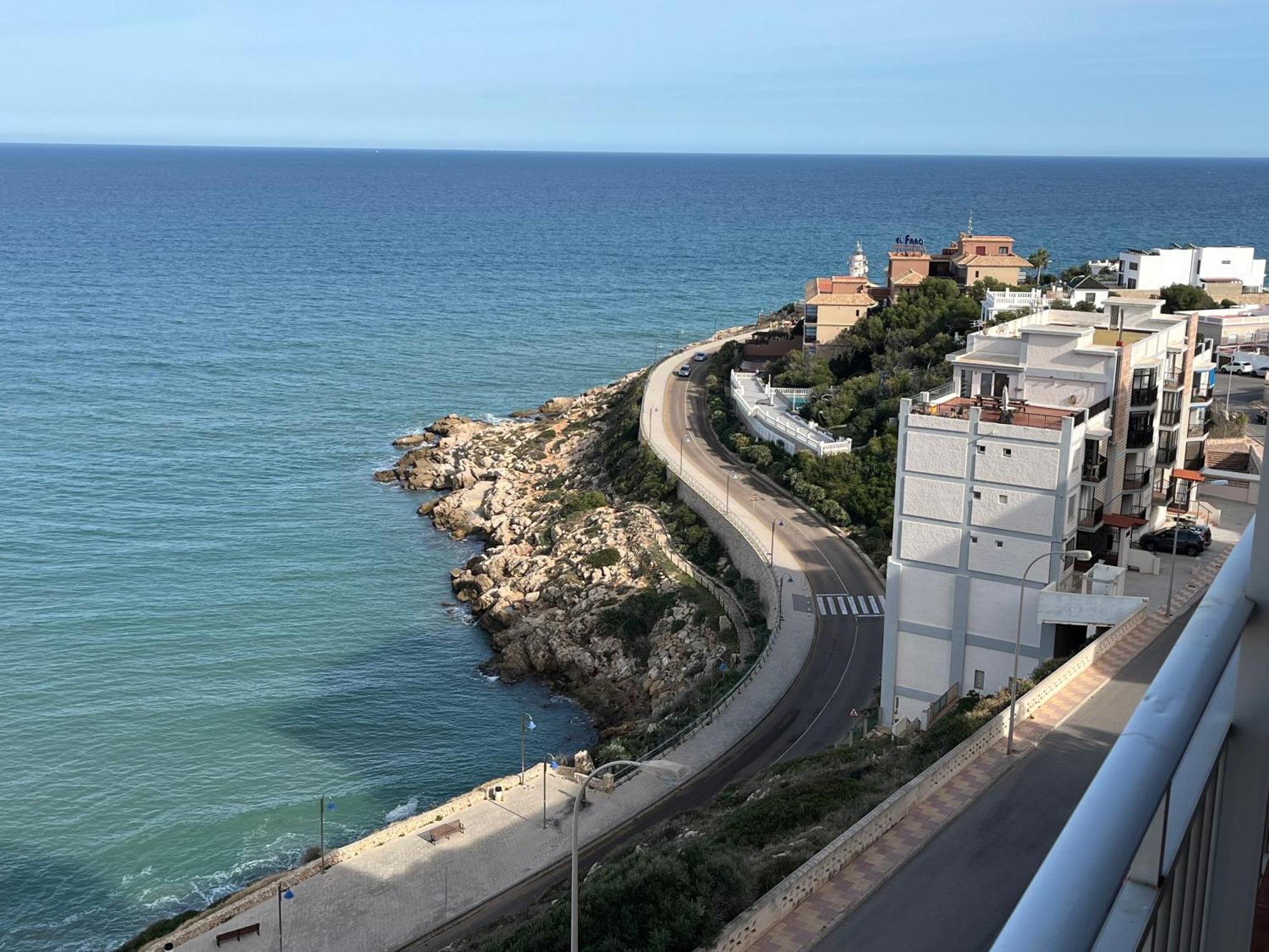 Atico El Faro Cullera Apartment Faro de Cullera Ngoại thất bức ảnh